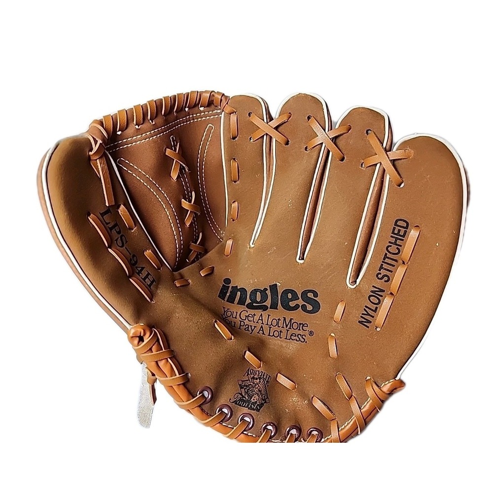 Louisville Slugger Baseball Glove AAA Signed Asheville Tourists LPS-94H Nylon